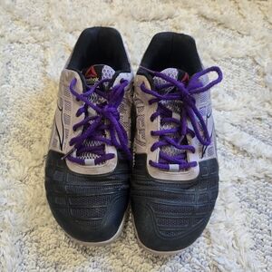 Reebok Nano 3.0 Crossfit Shoes W9 Black And Purple